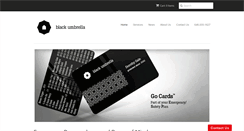 Desktop Screenshot of blackumbrella.com